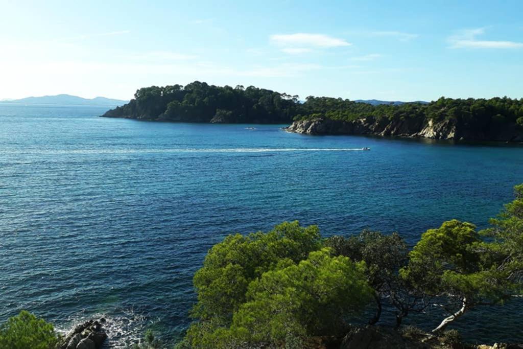 T2 Clim Parking, Entre Nature Et Plage Йер Экстерьер фото